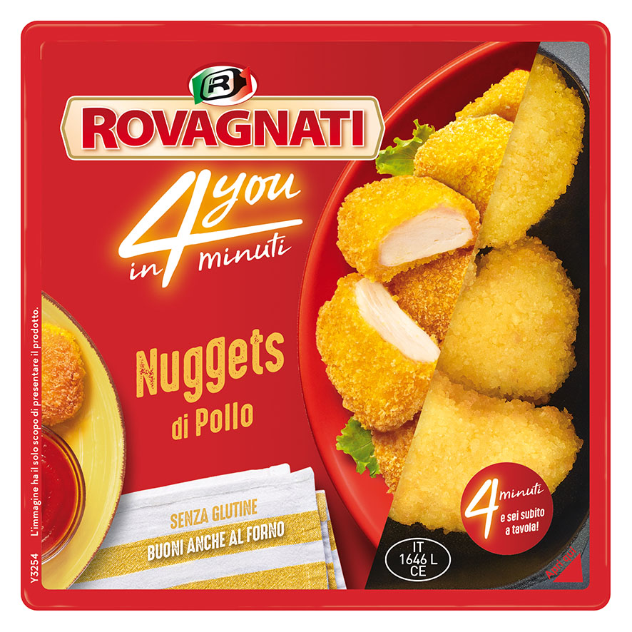 Nuggets di pollo 144g , Rovagnati Acquista online su Rovagnati Outlet