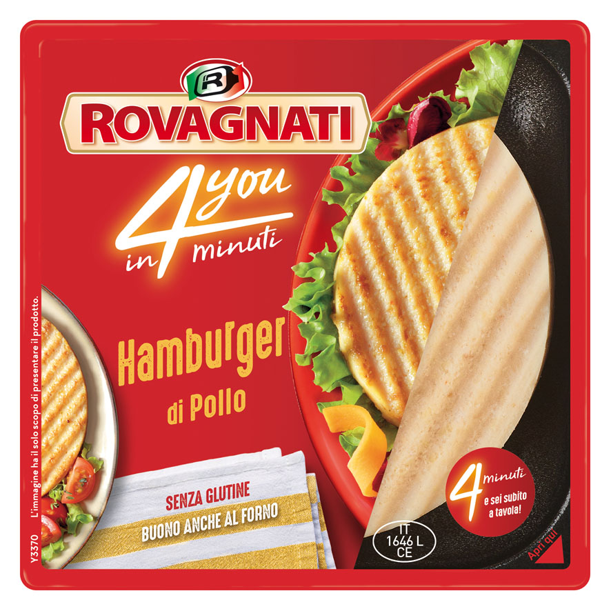 Hamburger Di Pollo Rovagnati Acquista Online Su Rovagnati Outlet