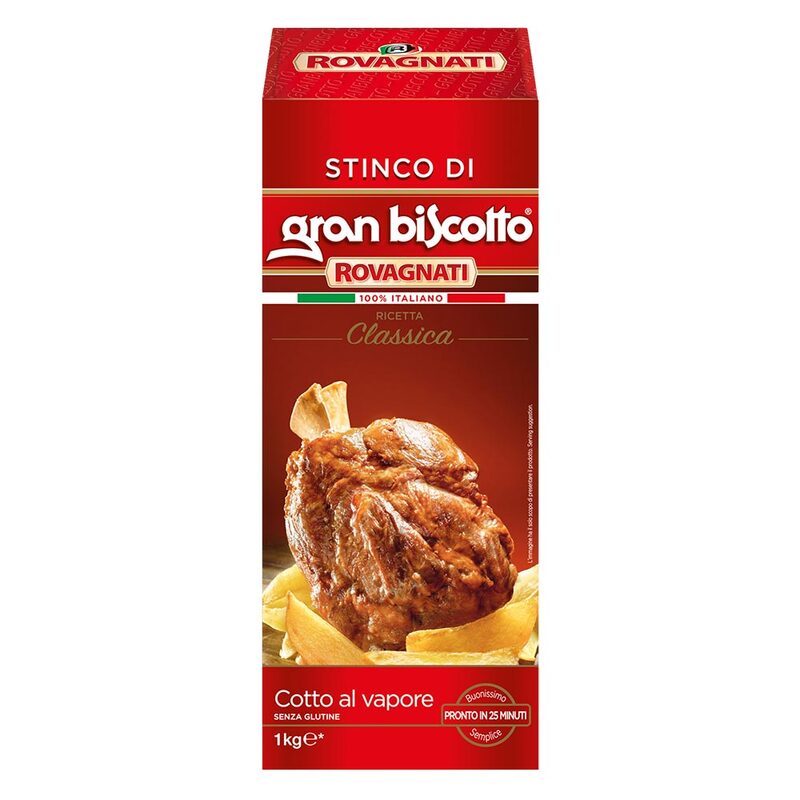 Stinco di Gran Biscotto: la ricetta classica - 4 Confezioni da 1 kg