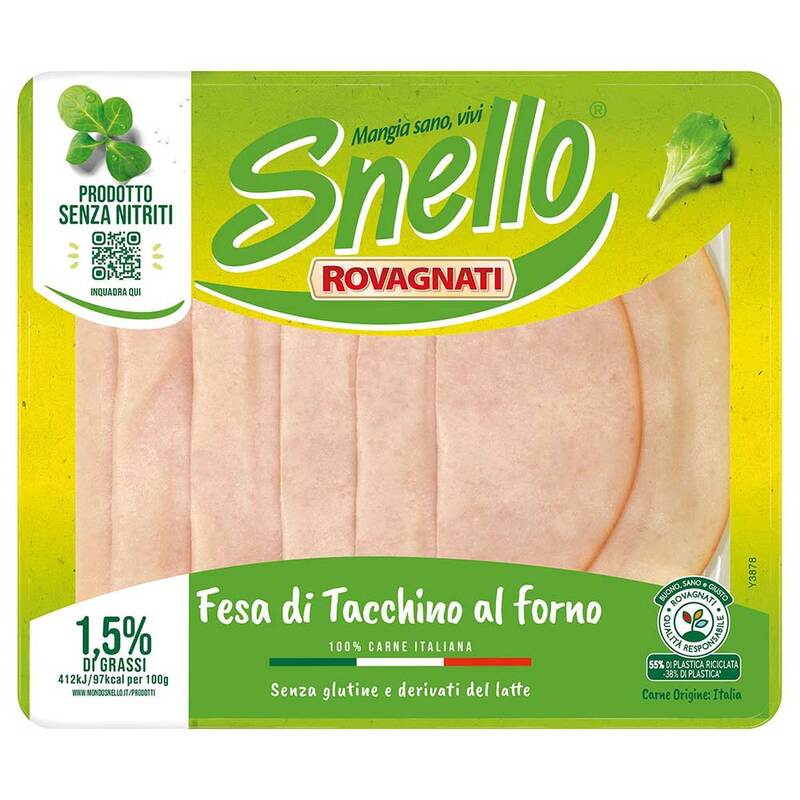 Fesa di Tacchino al forno: linea Snello - 10 Confezioni da 100 g