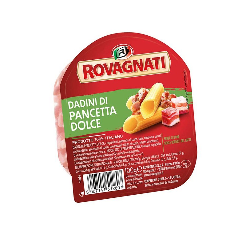 Dadini di Pancetta Dolce - 6 Confezioni da 100 g