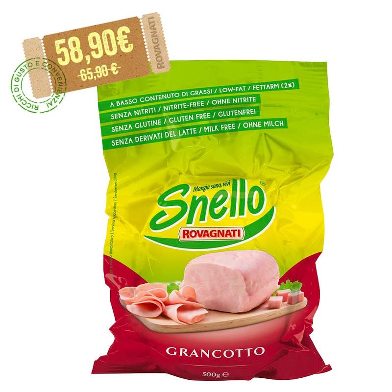Prosciutto Grancotto snello il trancio Shop Rovagnati