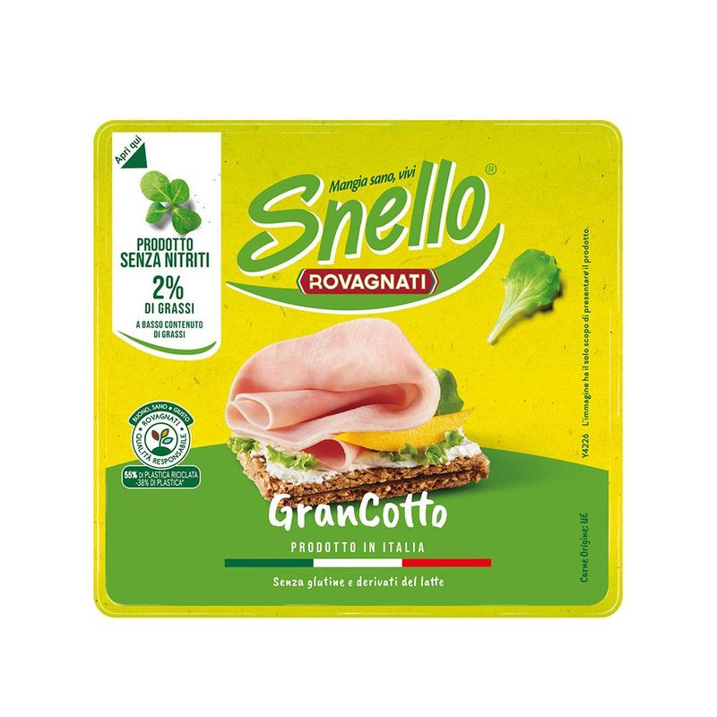 GranCotto Snello Monoporzione - 10 Confezioni da 60 g