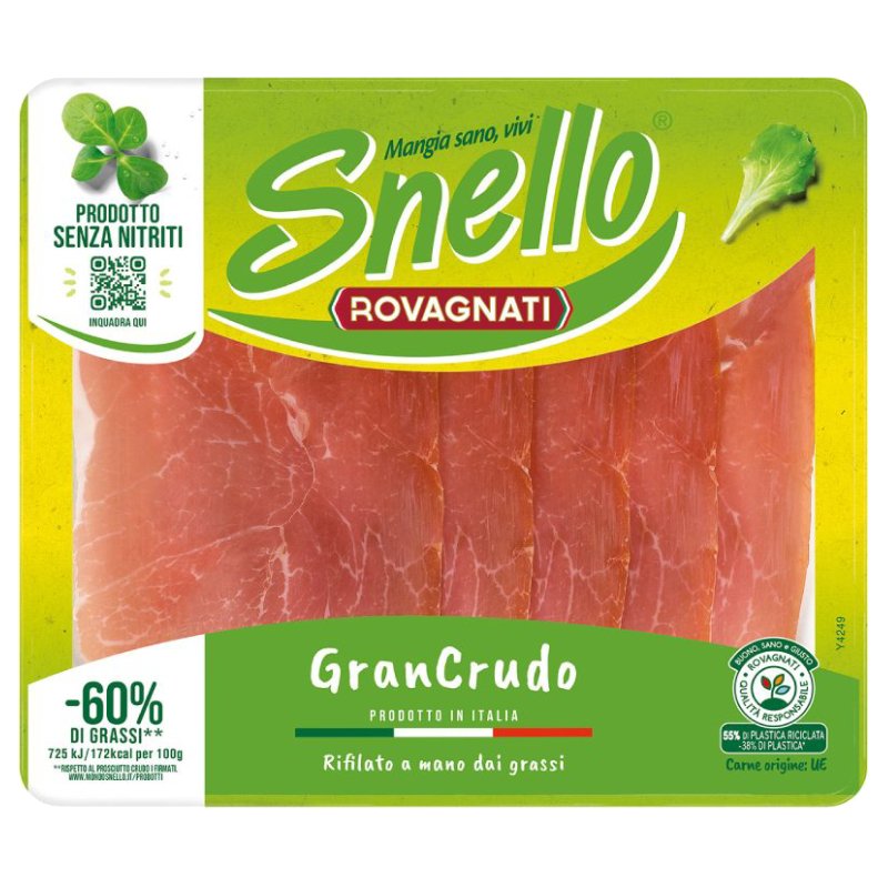 Prosciutto GranCrudo Snello - 10 Confezioni da 70 g