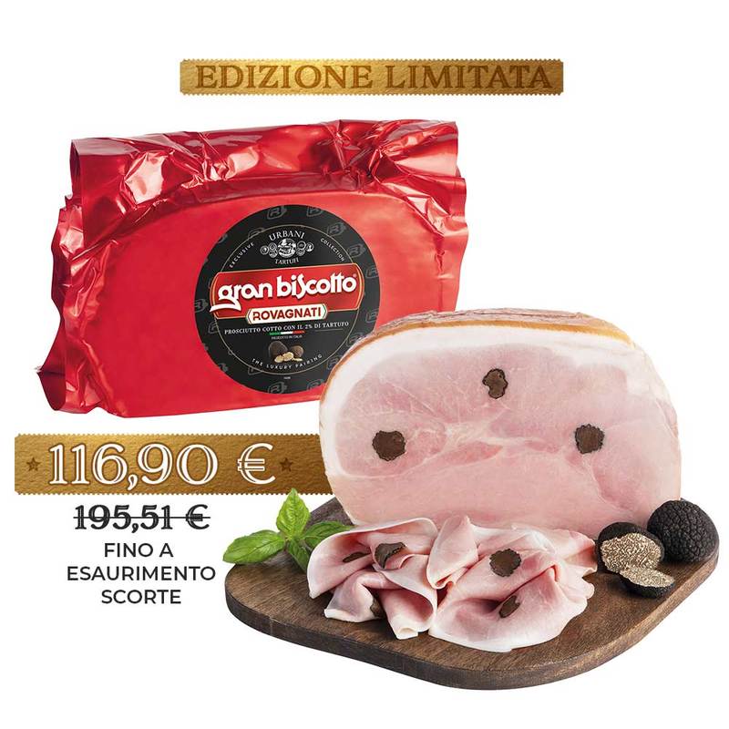 Gran Biscotto al Tartufo metà - Confezione SV da 4,9 kg