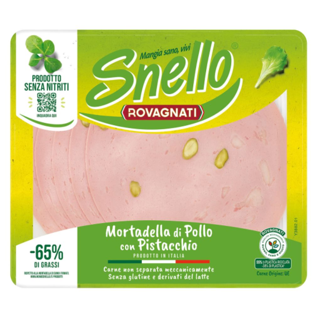 Mortadella di Pollo con Pistacchio Snello