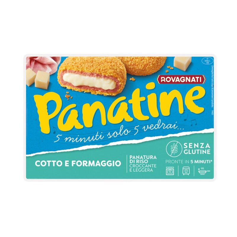Panatine cotto e formaggio - 6 Confezioni da 175 g