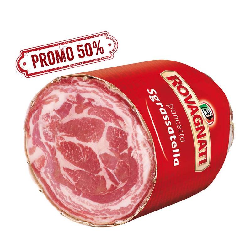 Pancetta Sgrassatella - Confezione da 2,8 kg
