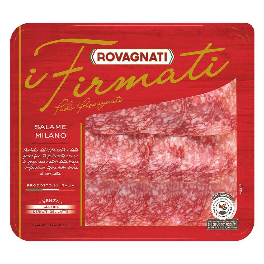 Salame Milano affettato