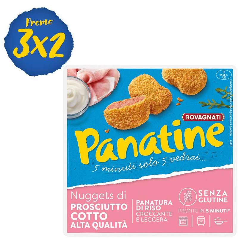 Nuggets di Prosciutto Cotto - 6 Confezioni da 144 g