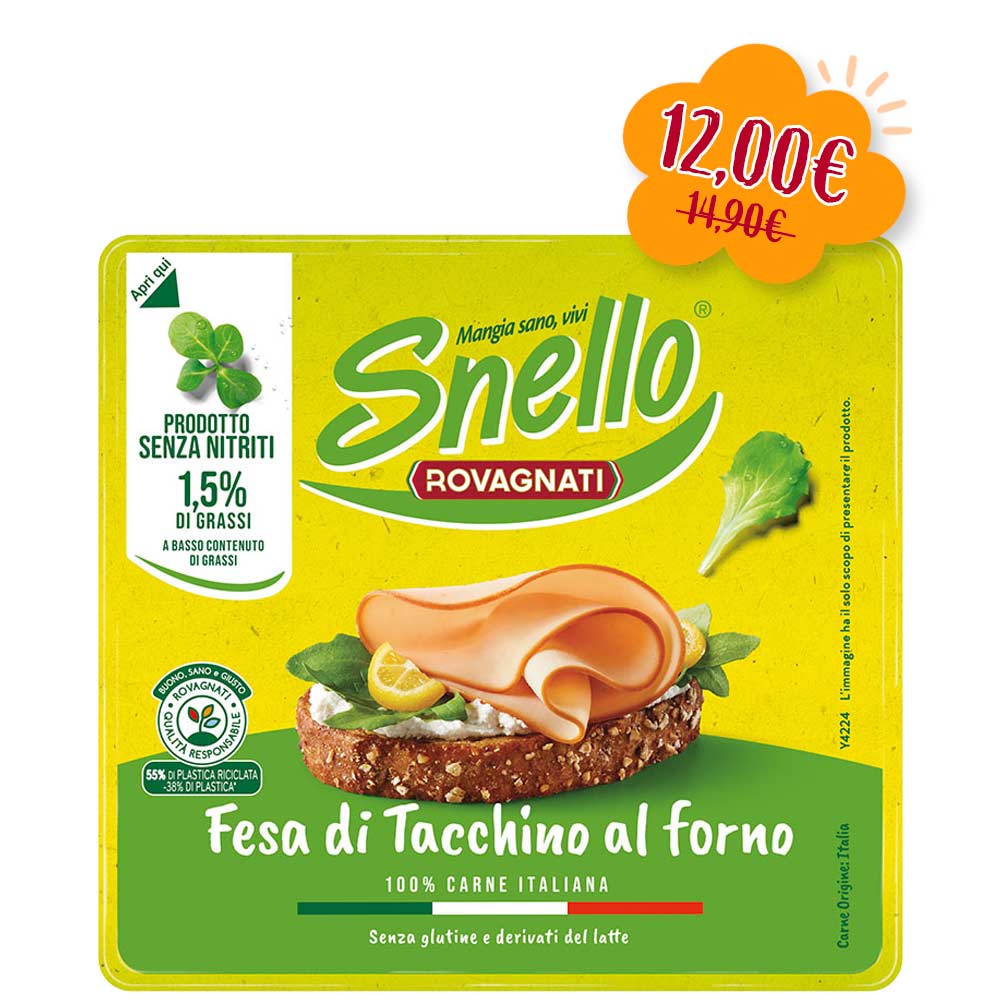 Fesa di Tacchino al forno Snello Monoporzione