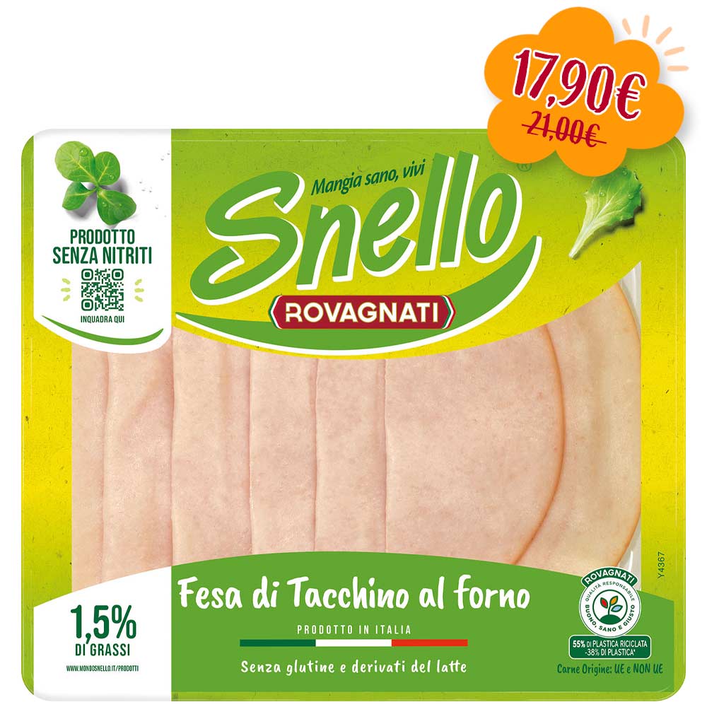 Fesa di Tacchino al forno Snello