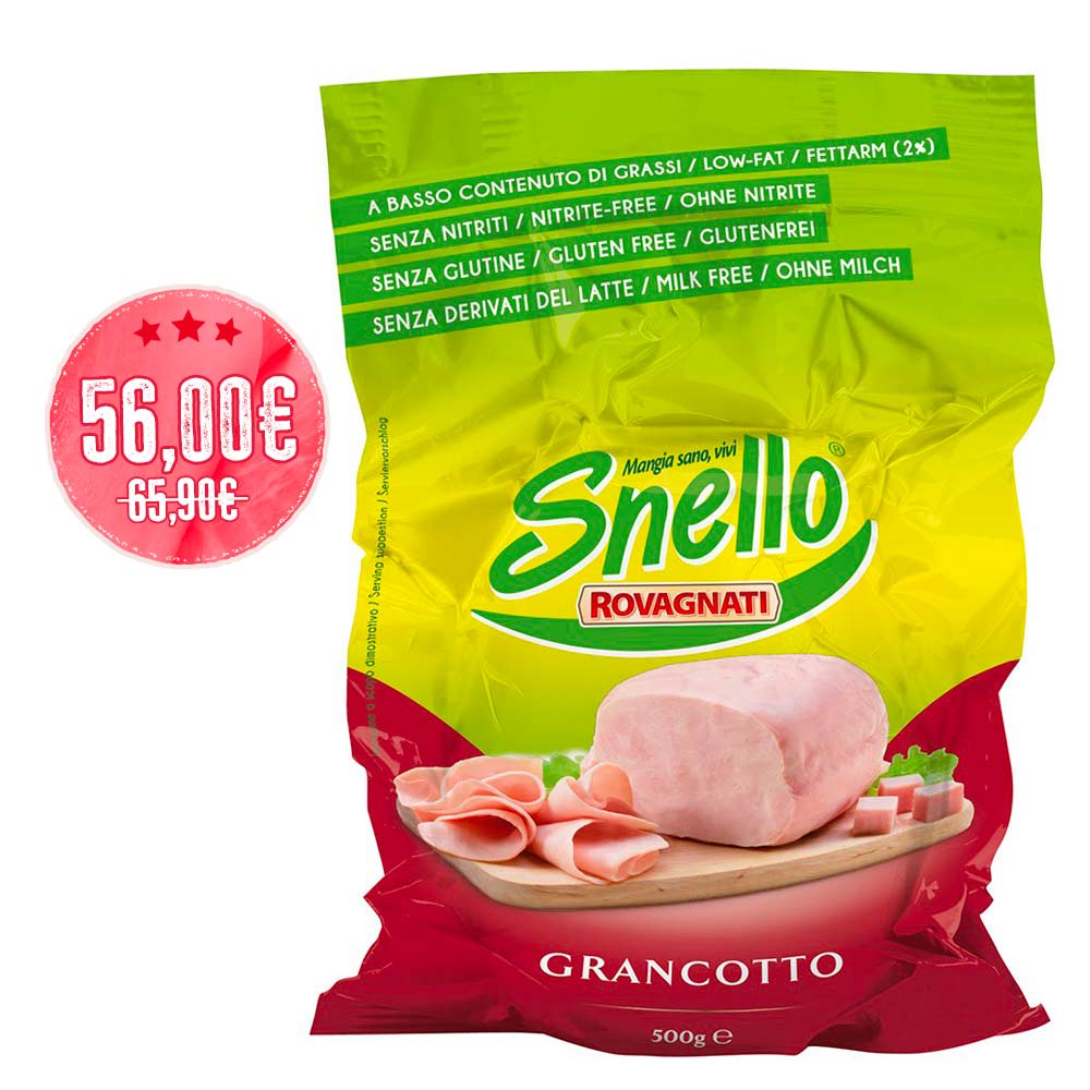 Prosciutto GranCotto Snello - il trancio