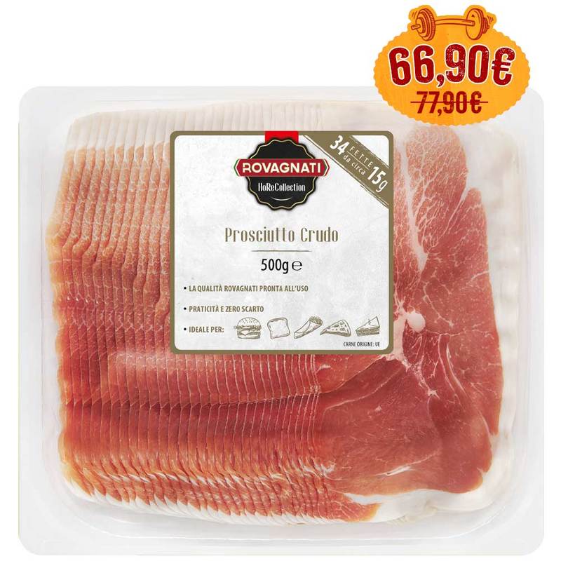 Prosciutto Crudo - 6 Confezioni da 500 g