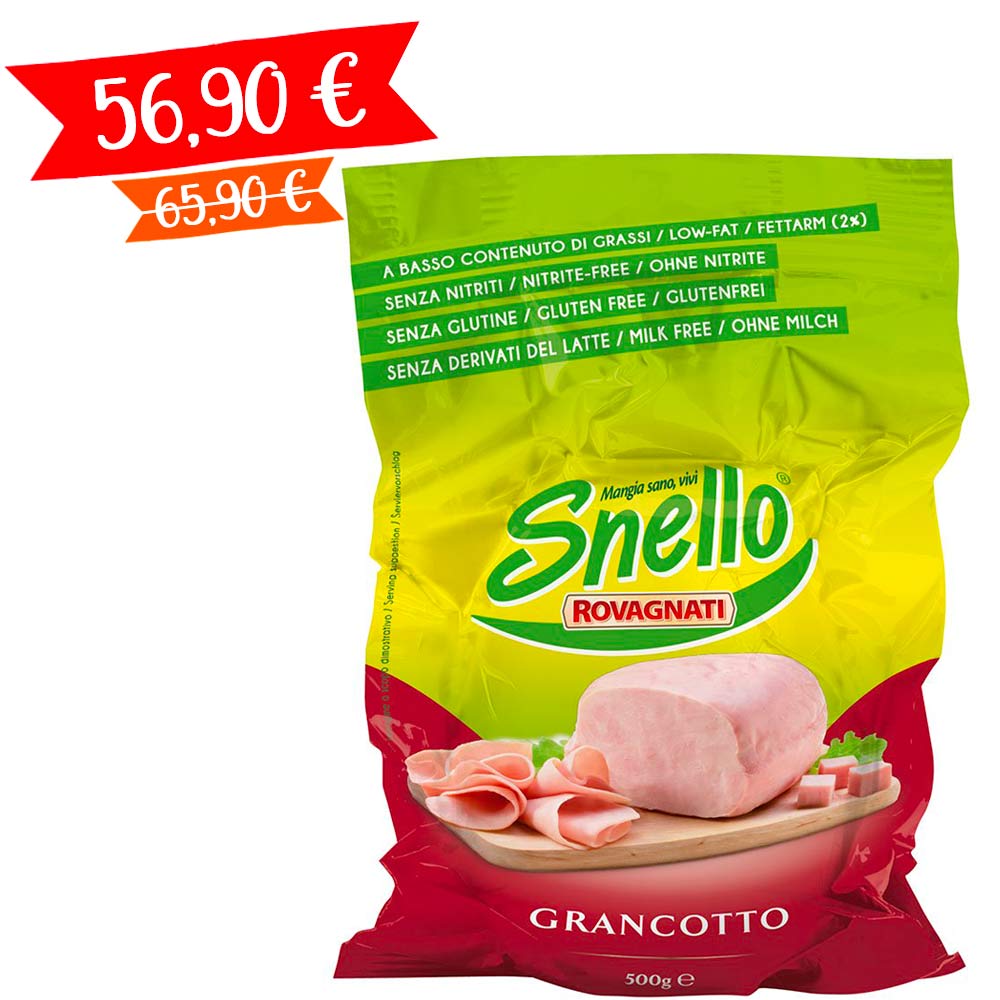 Prosciutto GranCotto Snello - il trancio