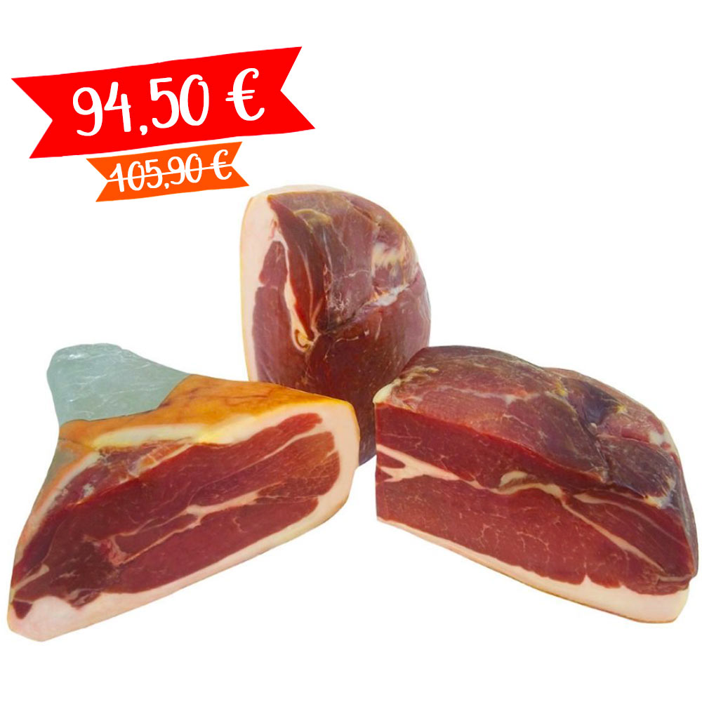 Prosciutto crudo disossato 3 tranci
