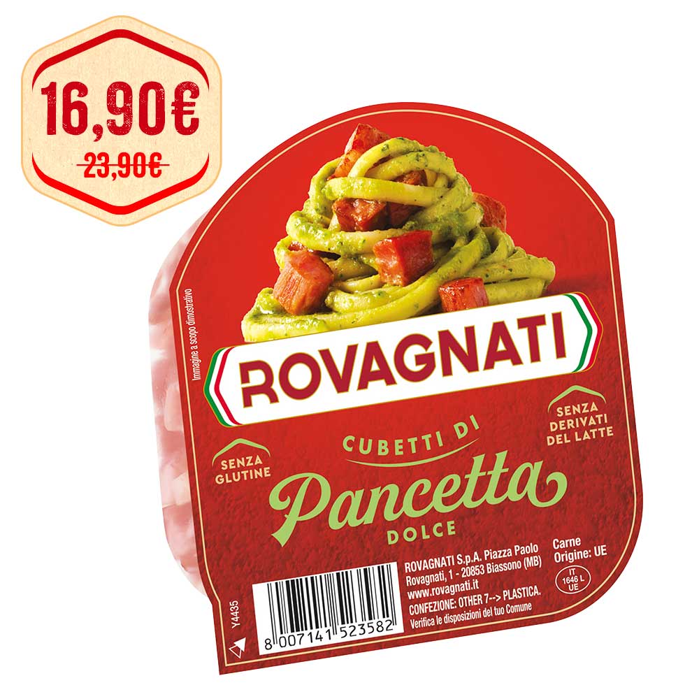 Cubetti di Pancetta Dolce