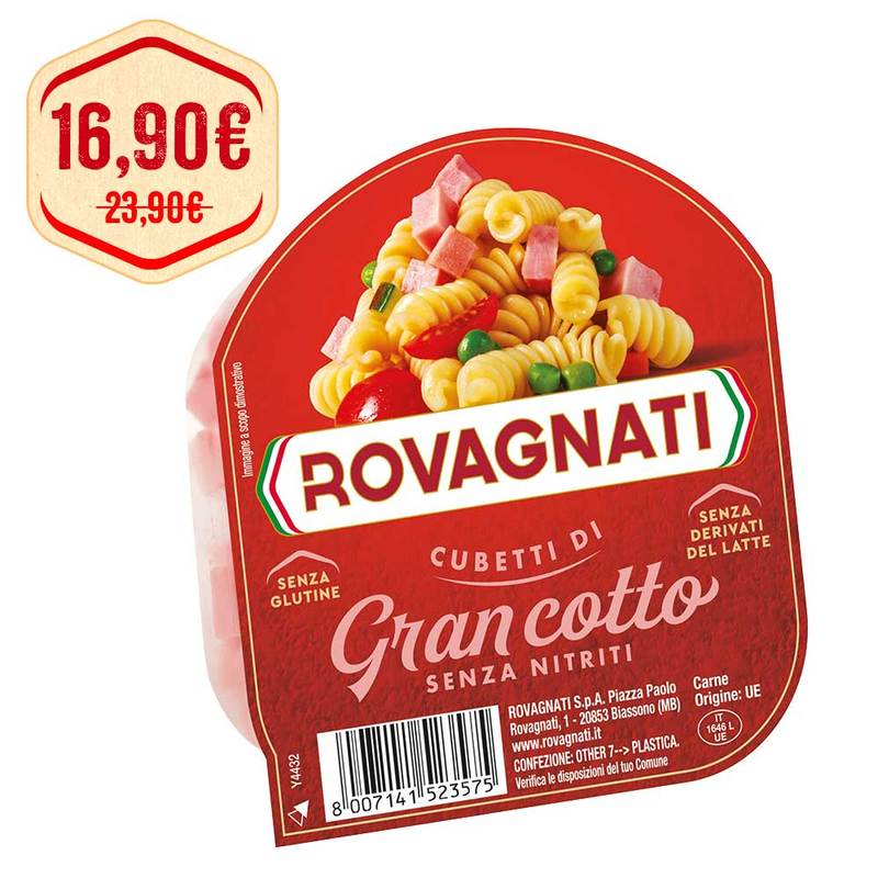 Cubetti di Gran Cotto  - 12 Confezioni da 90 g