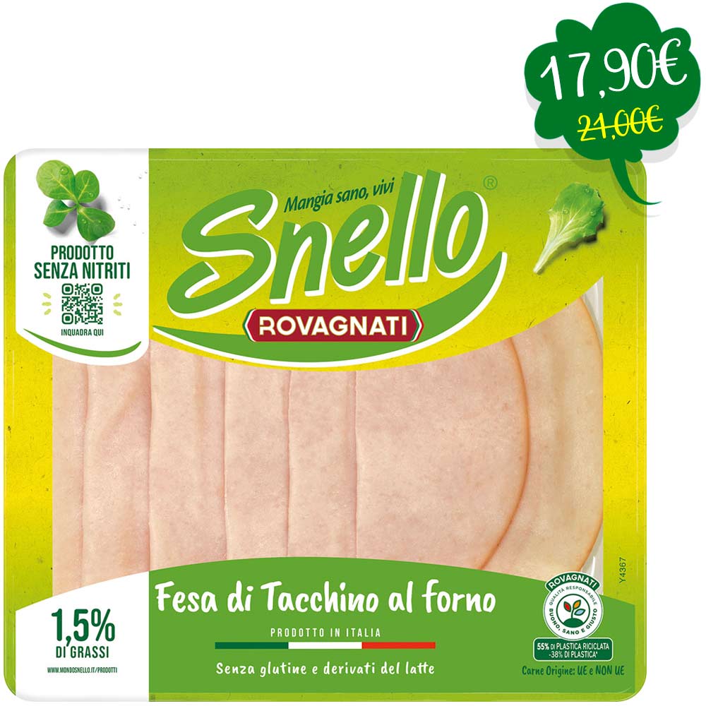 Fesa di Tacchino al forno Snello