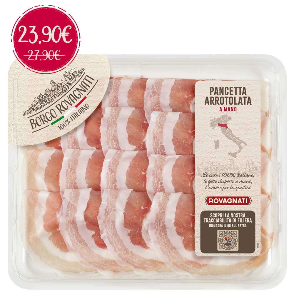 Pancetta Arrotolata a Mano