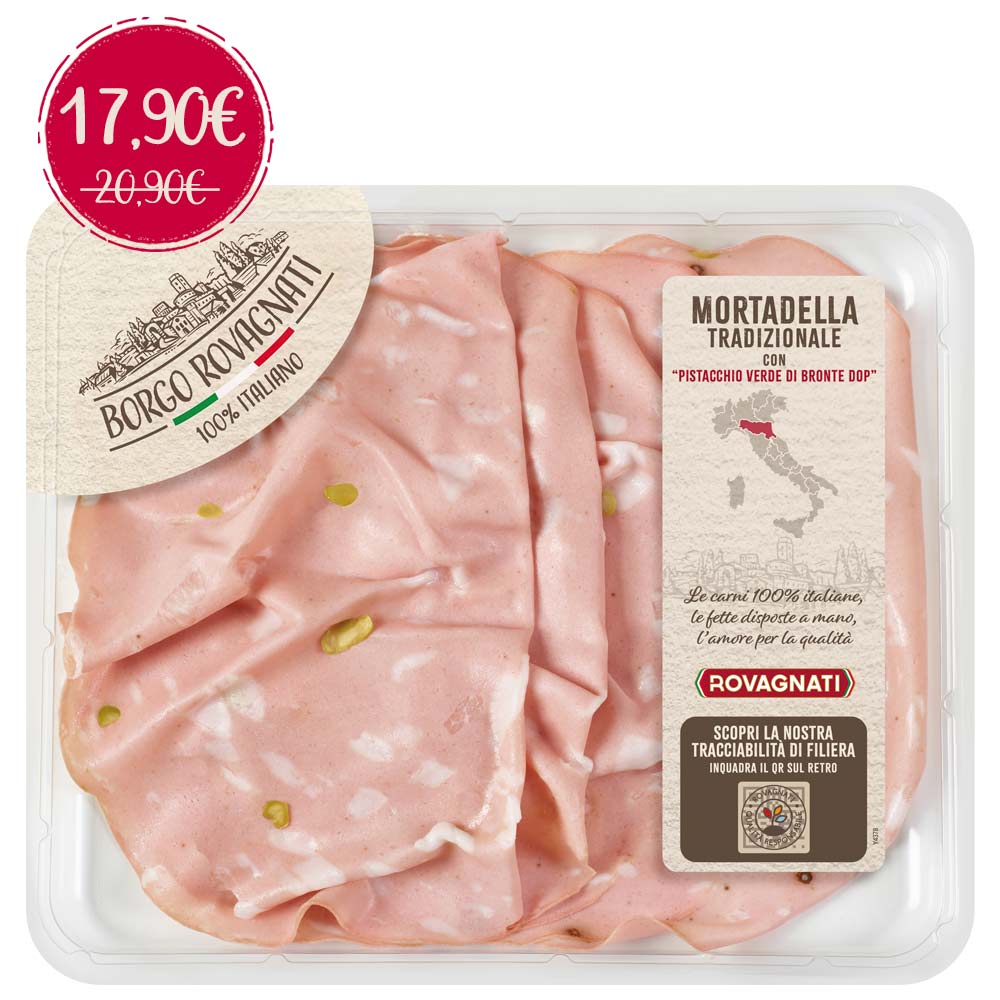 Mortadella con Pistacchio Verde di Bronte DOP