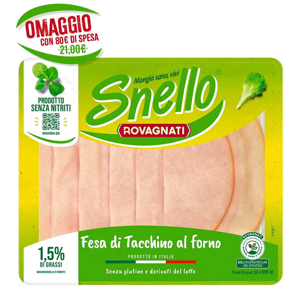 Fesa di Tacchino al forno Snello
