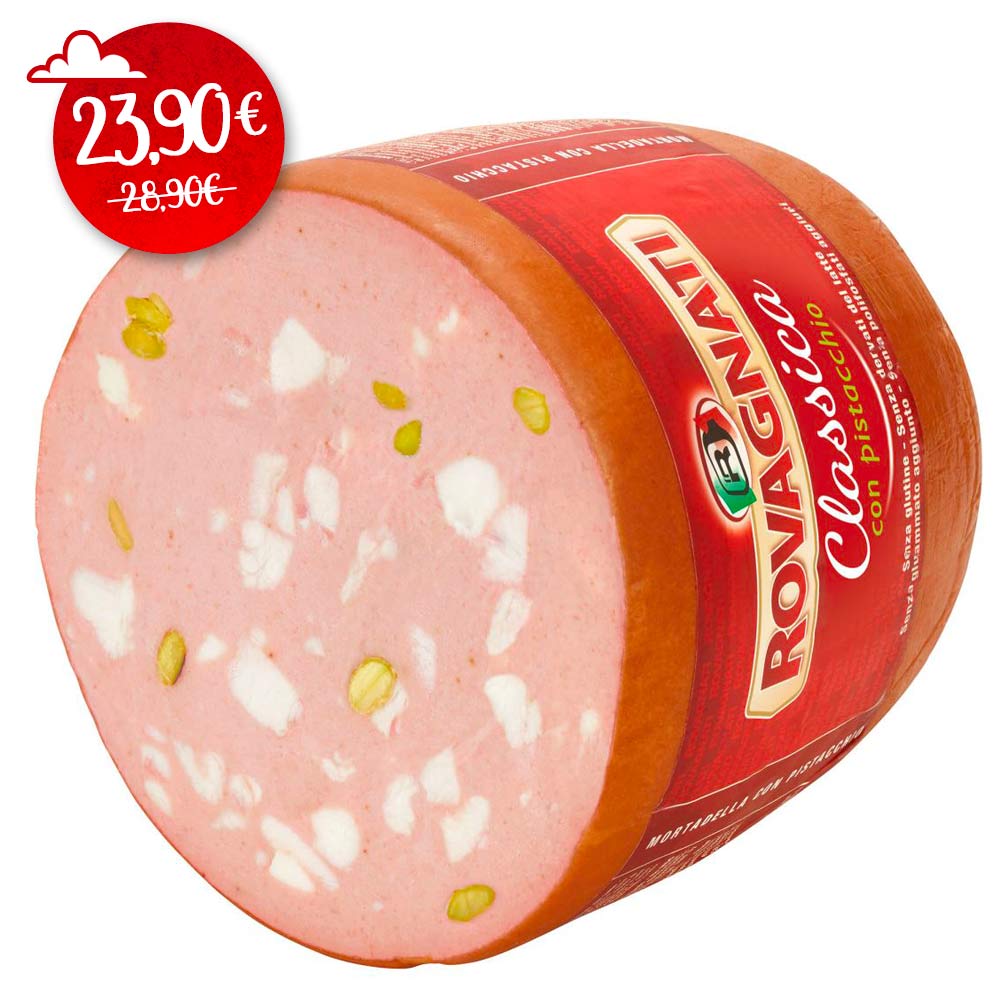 Mortadella con pistacchio