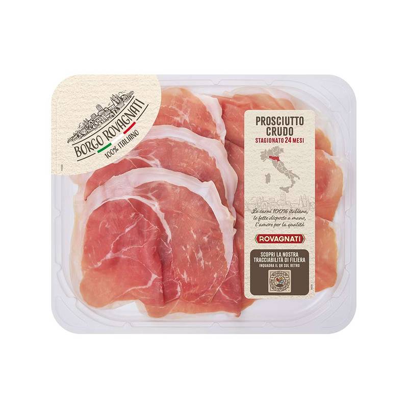 Prosciutto Crudo stagionato 24 Mesi - 10 Confezioni da 100 g