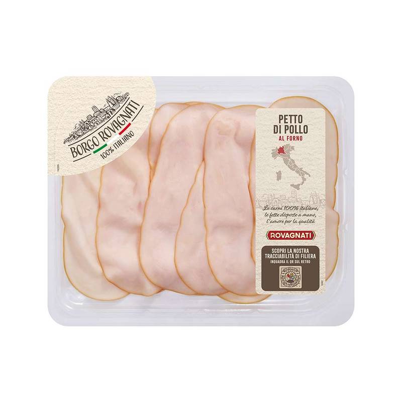 Petto di Pollo al forno affettato - 10 Confezioni da 100 g