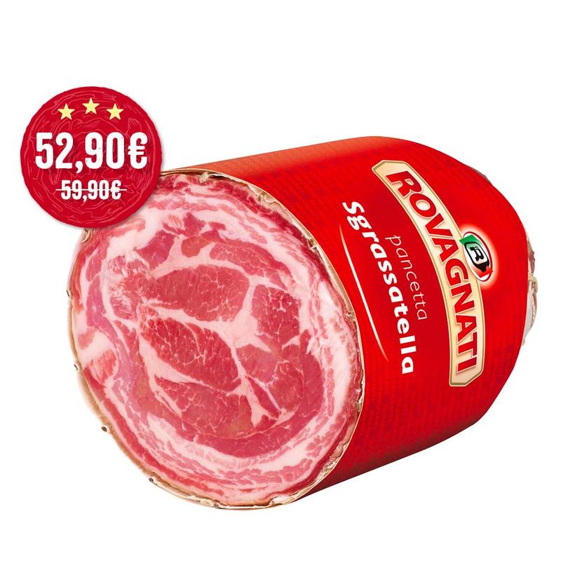 Pancetta Sgrassatella - Confezione da 2,8 kg