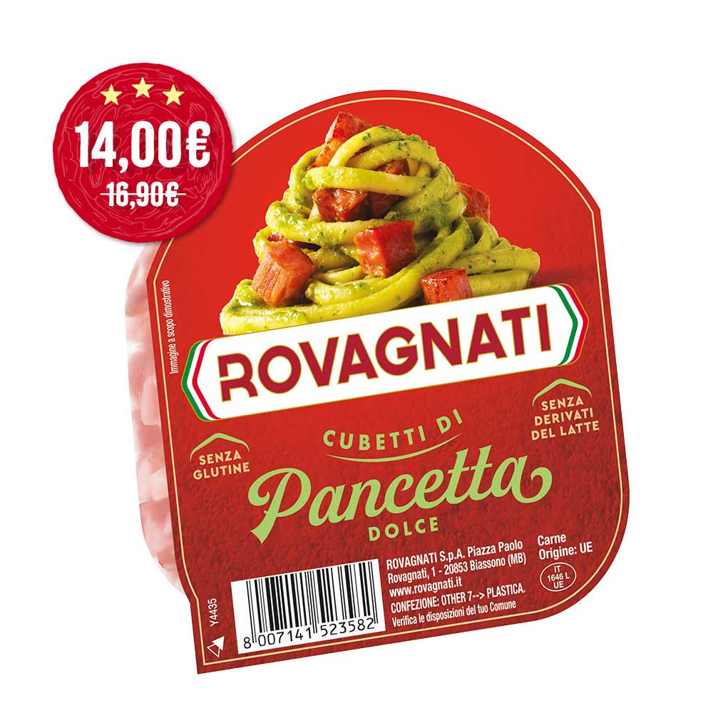 Cubetti di Pancetta Dolce