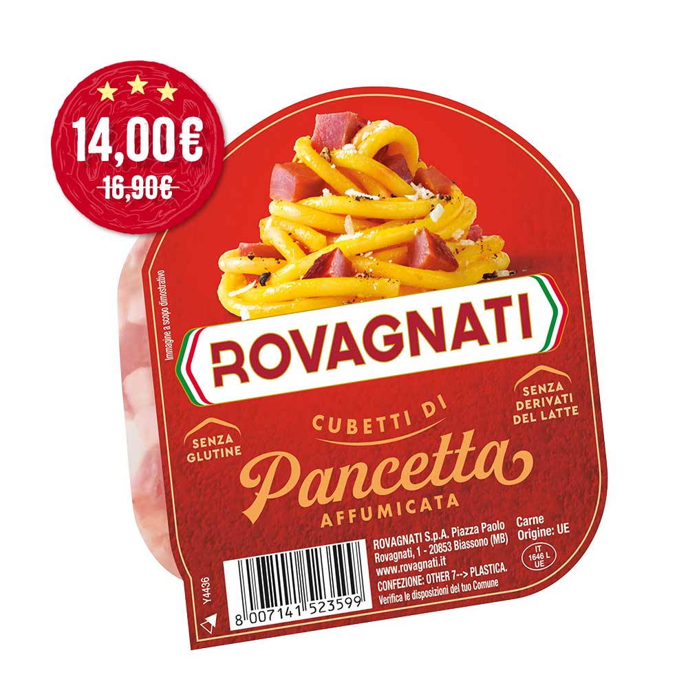 Cubetti di Pancetta Affumicata 