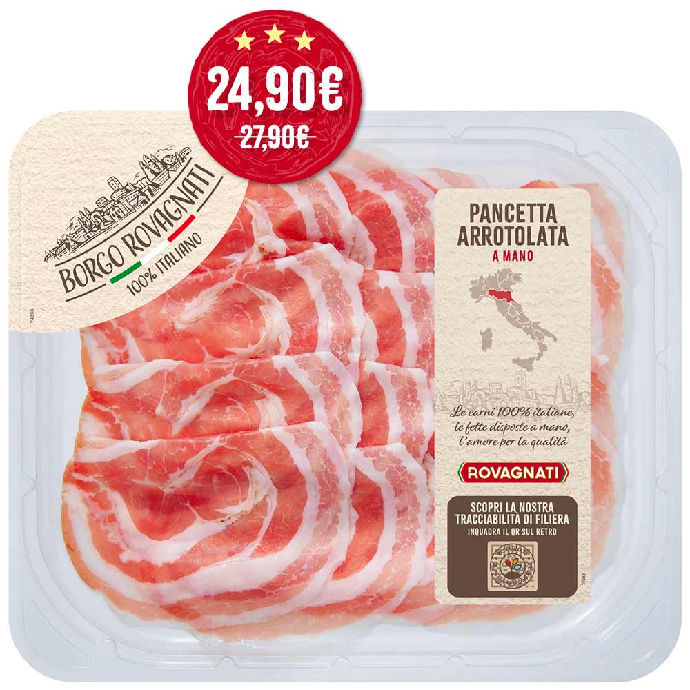 Pancetta Arrotolata a Mano