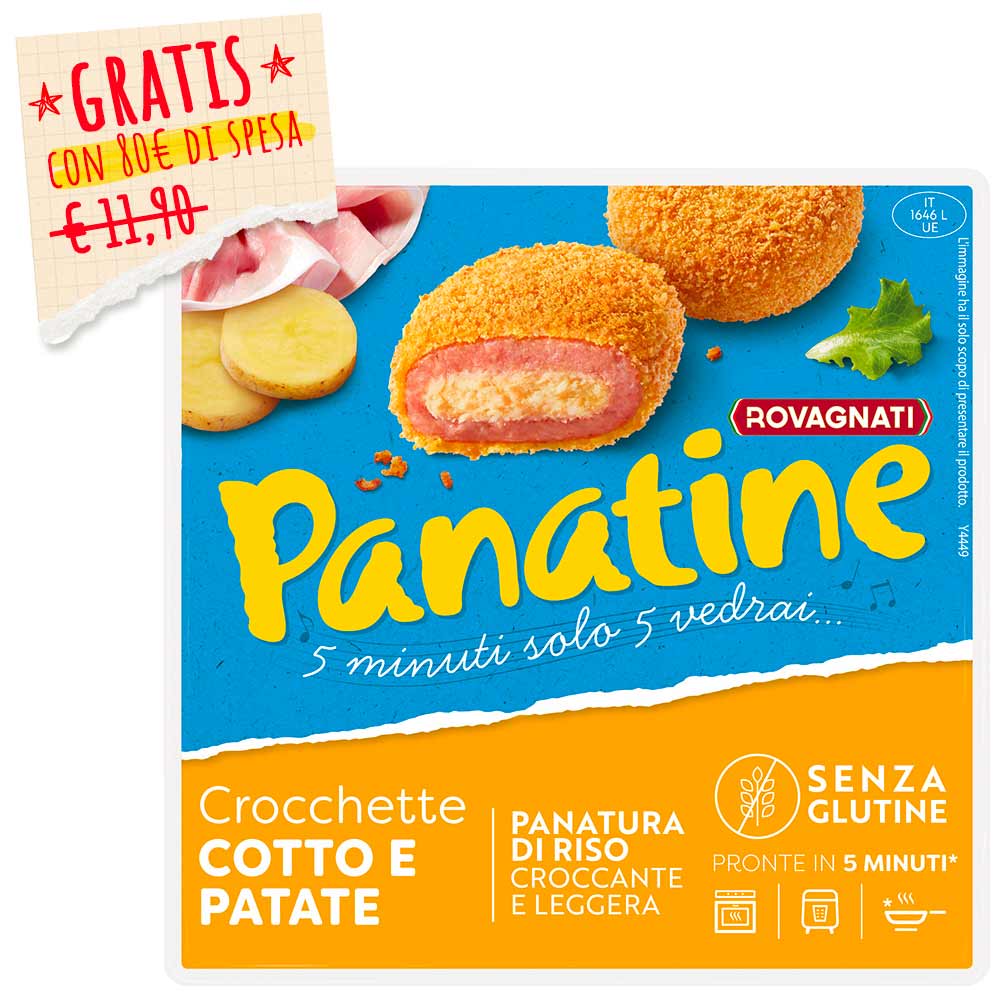 Crocchette Cotto e Patate