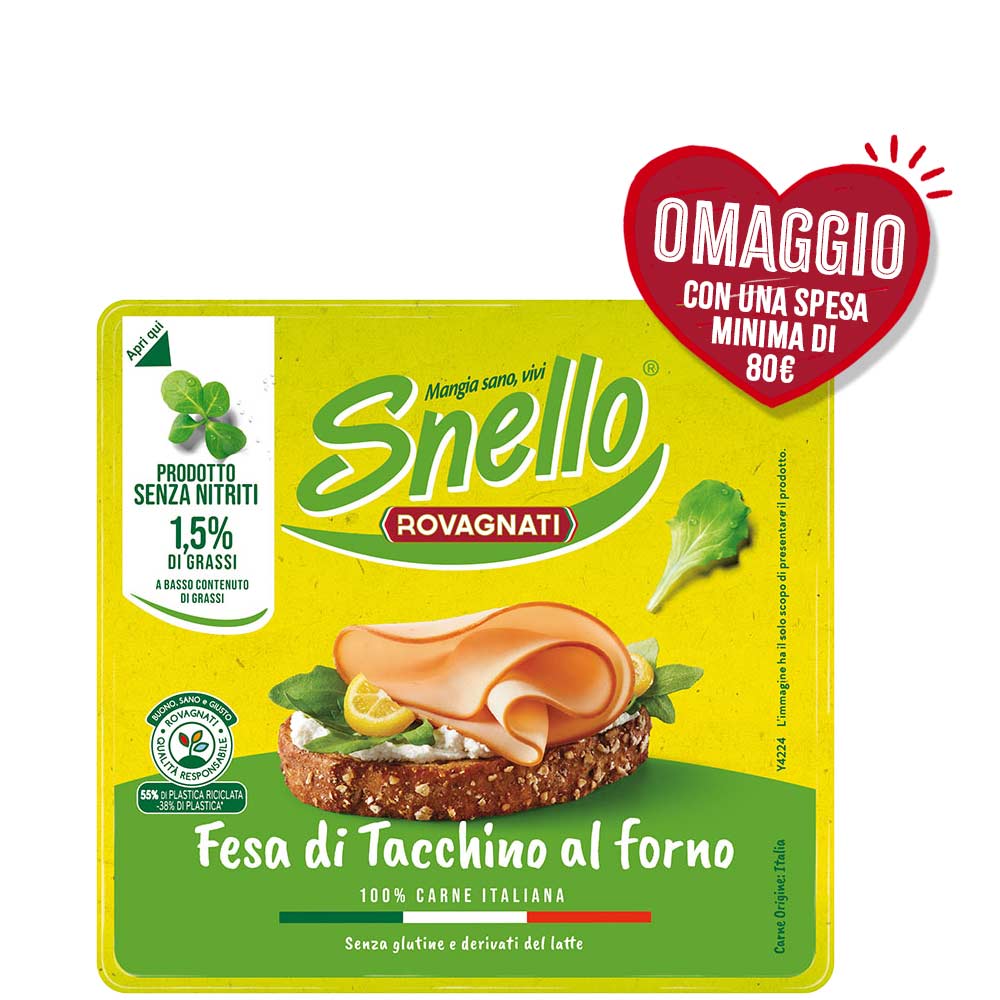 Fesa di Tacchino al forno Snello Monoporzione