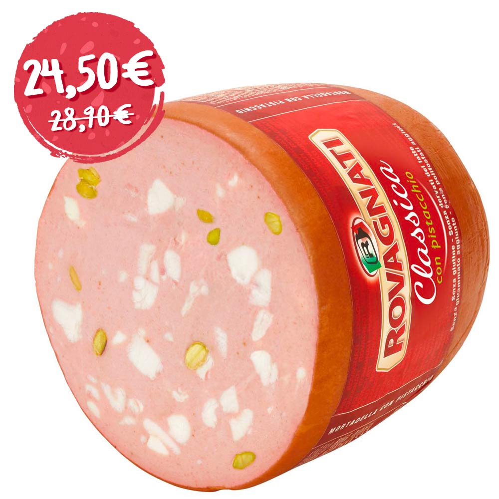 Mortadella con pistacchio