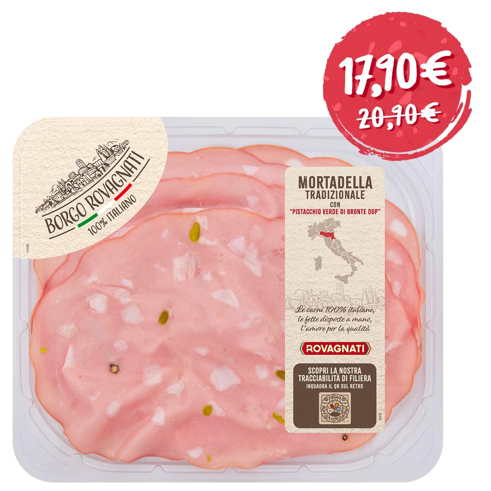 Mortadella con Pistacchio Verde di Bronte DOP