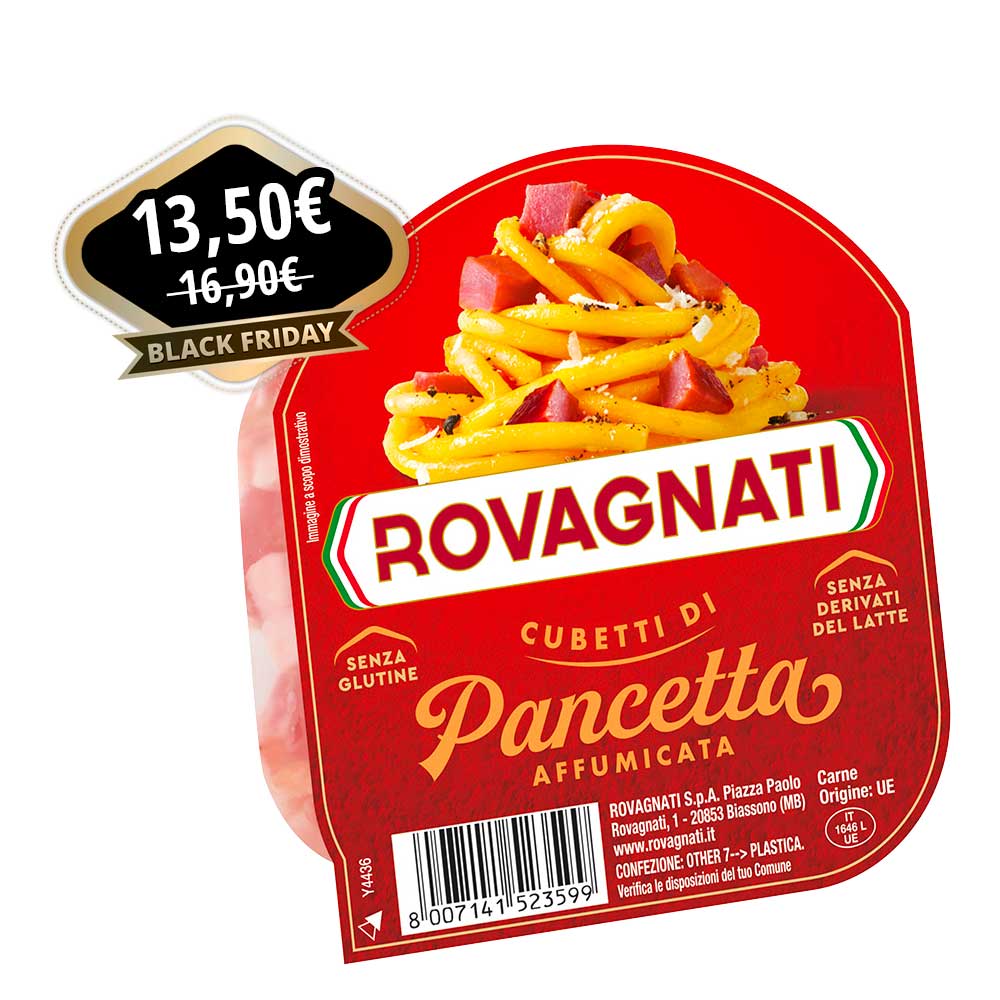 Cubetti di Pancetta Affumicata 