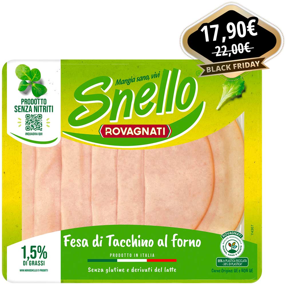 Fesa di Tacchino al forno Snello