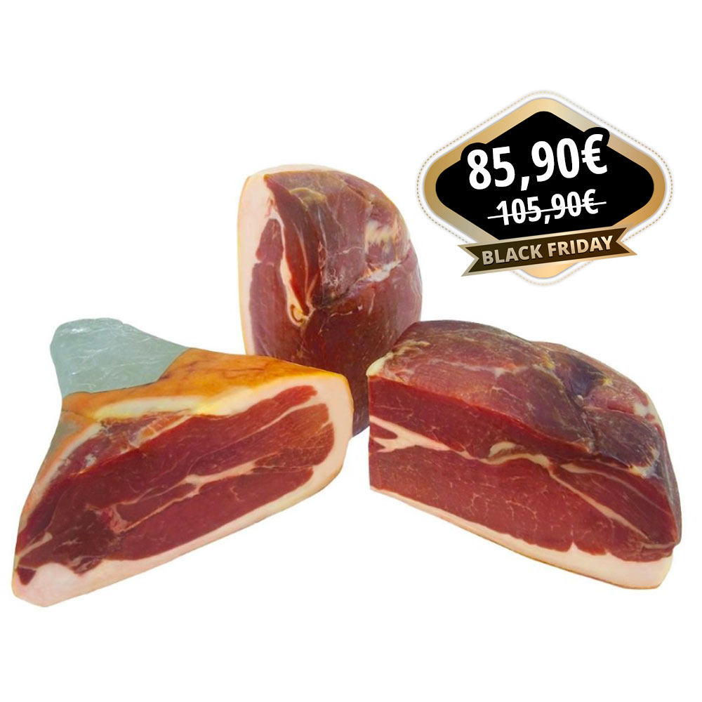 Prosciutto crudo disossato 3 tranci