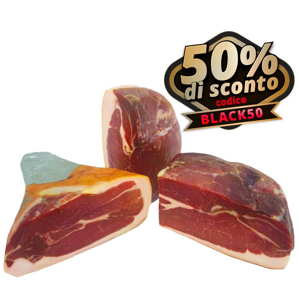 Prosciutto crudo disossato 3 tranci