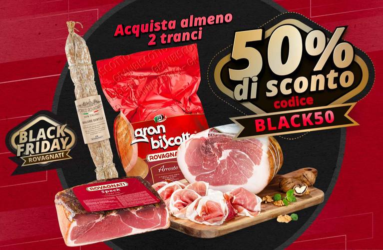 50% sul prodotto meno caro