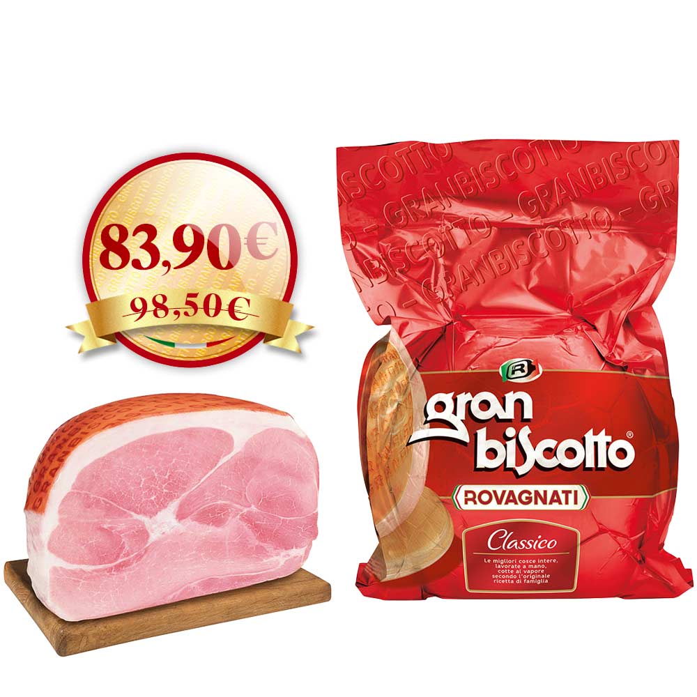 Gran Biscotto: prosciutto cotto metà