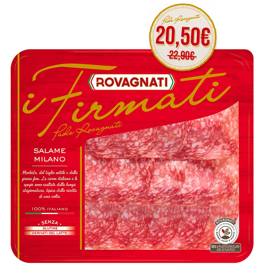 Salame Milano affettato
