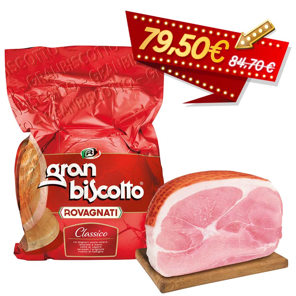 Gran Biscotto: prosciutto cotto metà