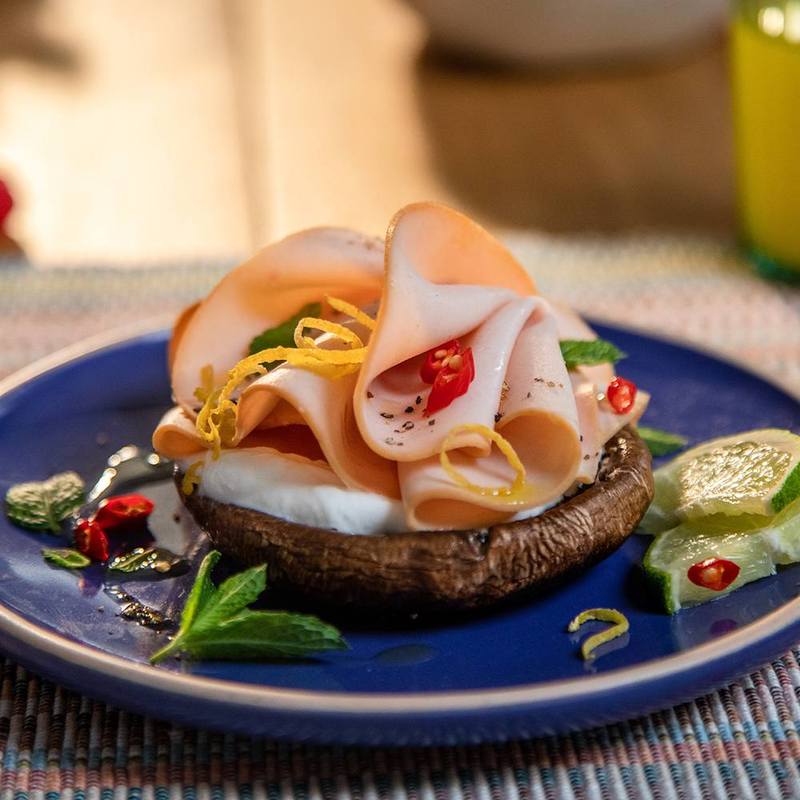 Petto di tacchino arrosto - il trancio