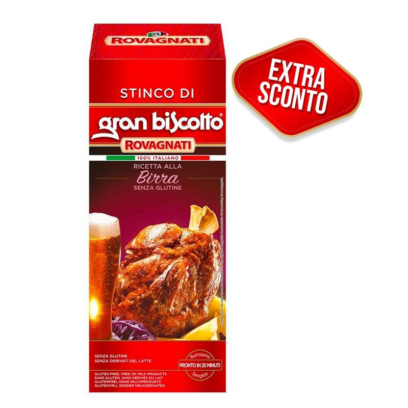 Gran Biscotto: lo stinco alla birra - 4 Confezioni da 1 kg