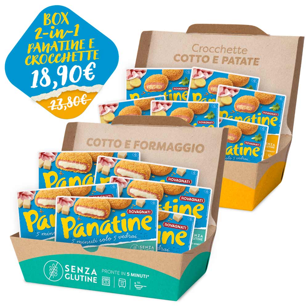 Box 2-in-1 Panatine e Crocchette
