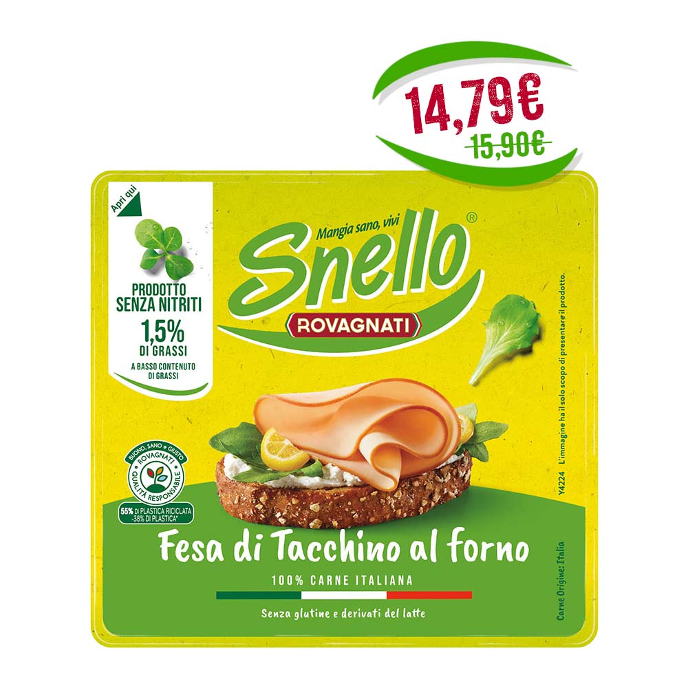 Fesa di Tacchino al forno Snello Monoporzione