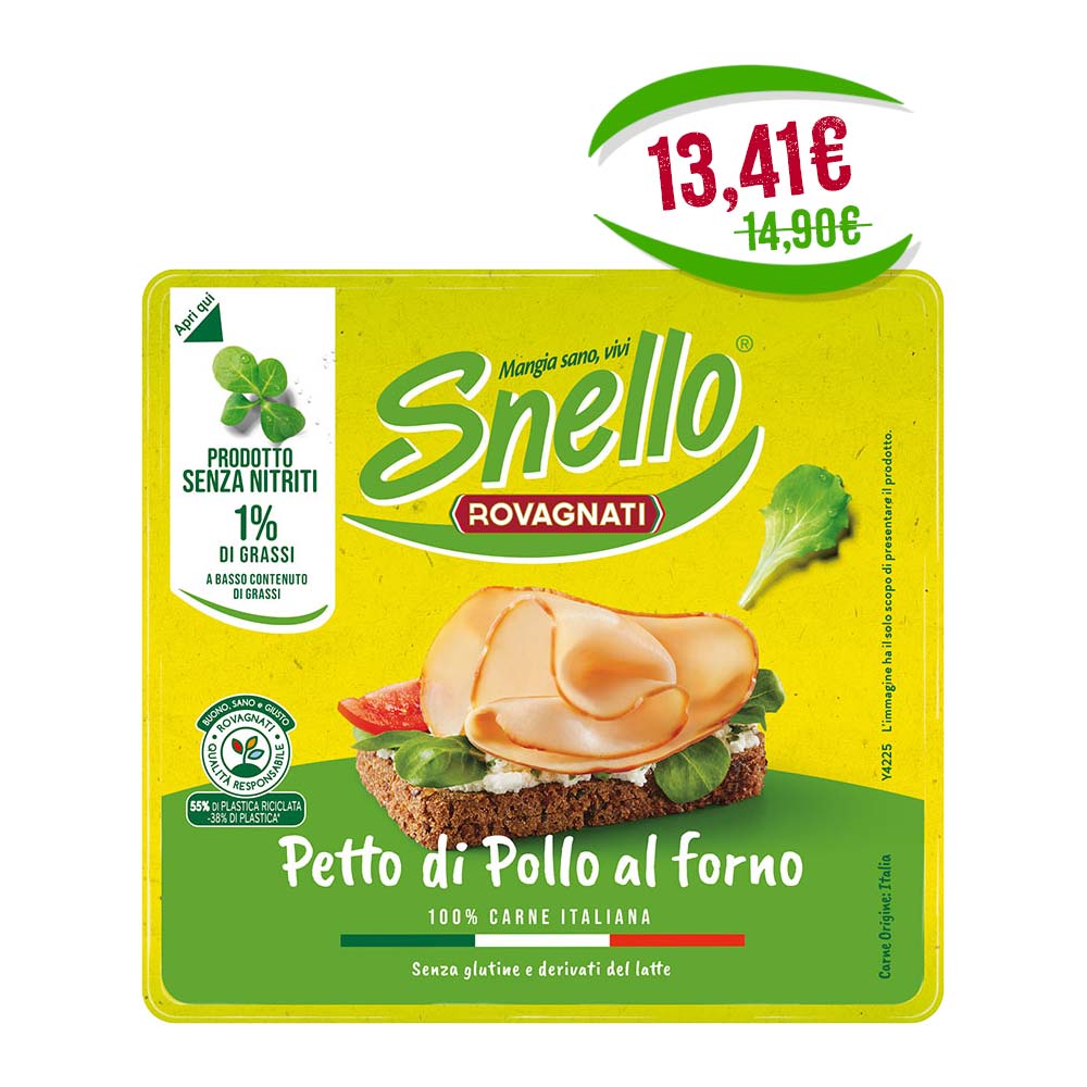Petto di Pollo al forno Snello Monoporzione
